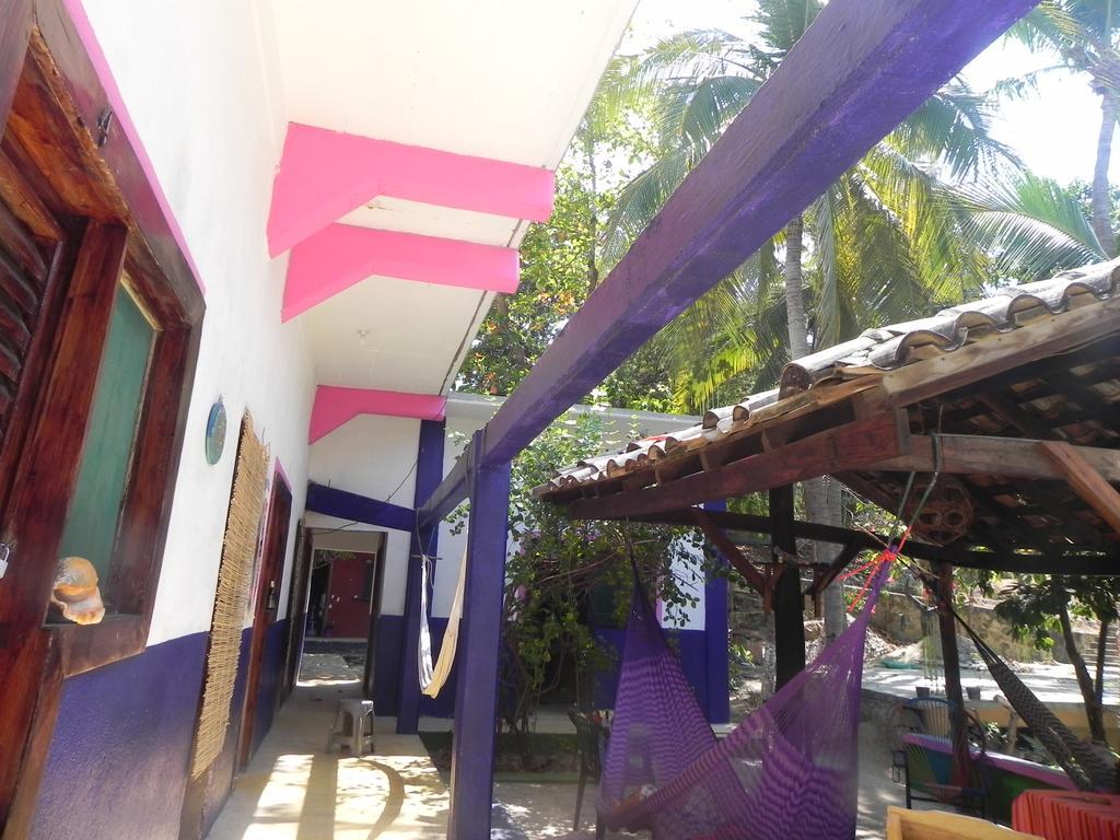 Hotel El Almendro Puerto Ángel Exterior foto